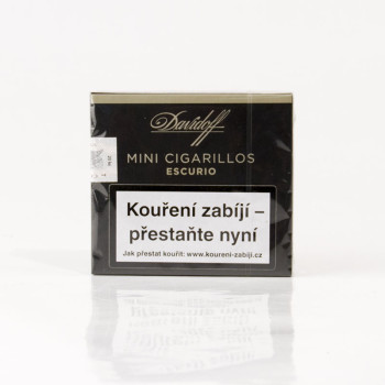 Davidoff Mini Cigarillos Escurio - 20 ks