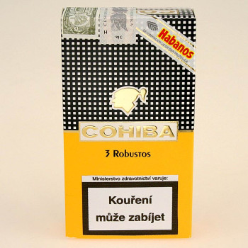 Cohiba Robustos - 3 ks