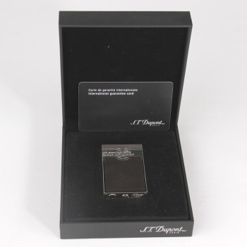 Doutníkový zapalovač DUPONT kožený,hnědý