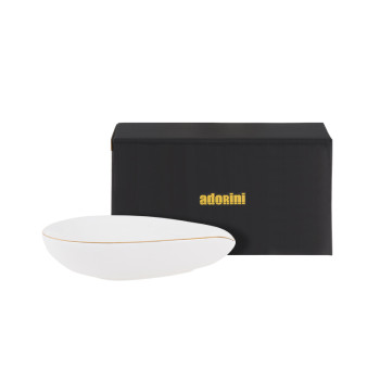 Keramický popelník na doutníky Adorini, bílý