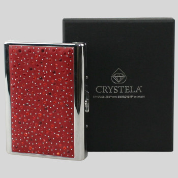 Etui Swarovski Crystal rot 100mm/18er