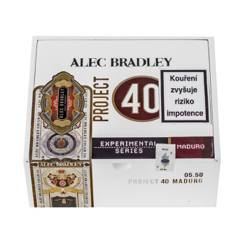 A.Bradley Project 40 Maduro Robusto 1/24