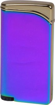 SKY Jet Feuerzeug "Adrian" Rainbow Finish/gold poliert