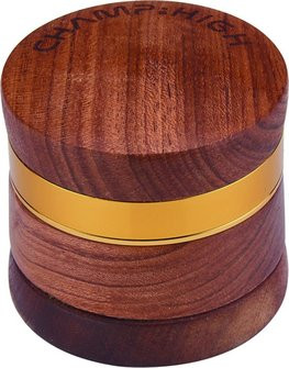 Champ Holz/Alu Grinder"High Wooden"4Tlg. - 1