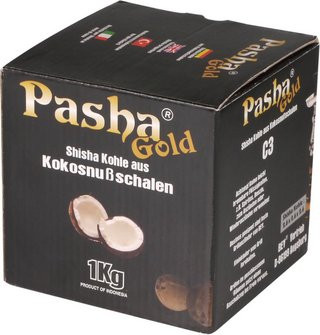Wasserpfeifenkohle "Pasha Gold" 1kg