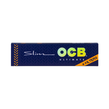 OCB Ultimate EXTRA LONG Slim Zigtt.-Papier+ Filtertips 32Hf 