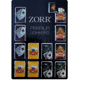 Zorr Benzinfeuerzeug Casino - 1