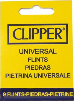 Clipper Feuersteine Inhalt 9 Steine in Blisterverpackung