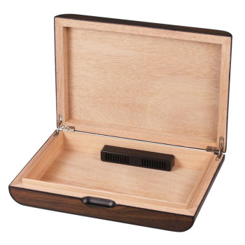 Humidor Walnussdekor matt für ca. 10 Zigarren - 2