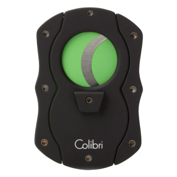 Ořezávač Doutníků COLIBRI "Cut" černo/zelený, 22 mm řez