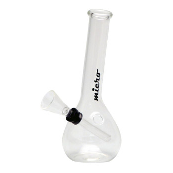 Bong Glas "Micro", H 16cm, Ø 22mm, S 12mm - 1