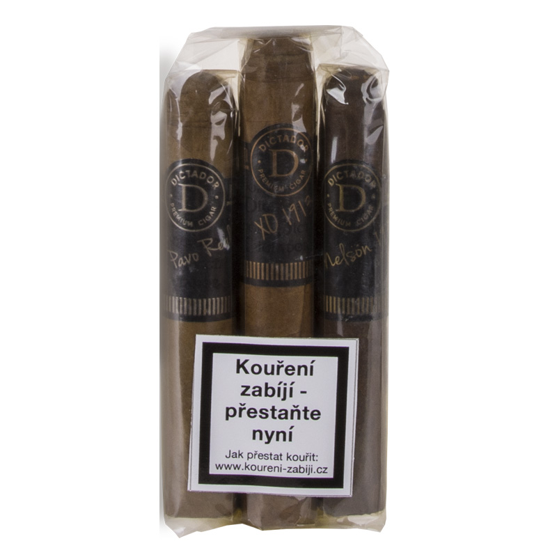 Dictador Sampler Robusto - 3 ks