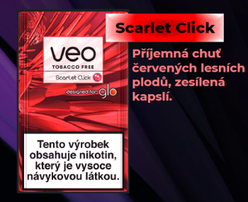 GLO Hyper VEO Scarlet Click Tobacco free