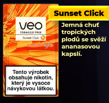GLO Hyper VEO Sunset Click Tobacco free