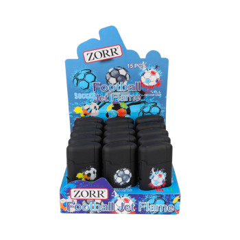 ZORR "Fotbal" Gumový tryskový zapalovač