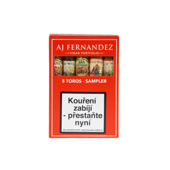 AJ Fernandez Toro Sampler - 5 ks