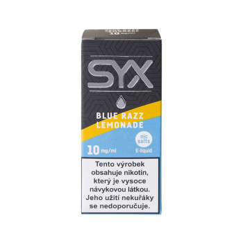 SYX Nikotinová sůl Blue Razz Lemonade 10mg 10ml