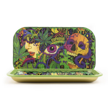 Euphoria Rolling Tray Set Magnetic Cover Enchanting 270x160 mm - 1