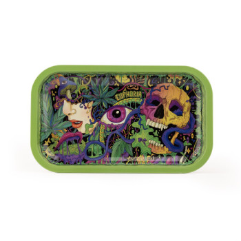 Euphoria Metal Rolling Tray Enchanting 180x140mm