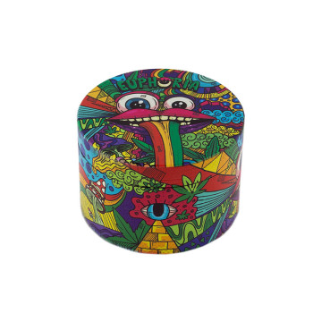 Kovová Drtička Euphoria Groovy 63 mm, 4 dílná