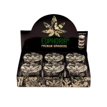 Euphoria Metal Grinders Mystical 63mm 4 parts - 1