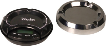 Kapesní váha Woodoo „Popelník“ do 200 g, vážení v krocích po 0,01 g
