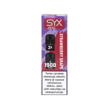 SYX POD Náplň Strawberry Grape 16,5mg 2x2ml