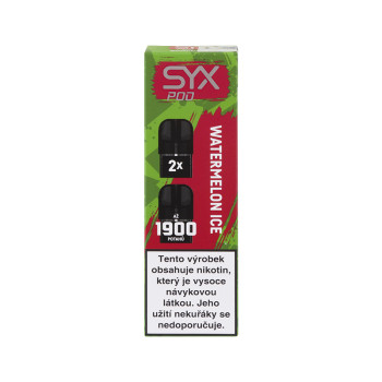 SYX POD Náplň Watermelon Ice 16.5mg 2x2ml