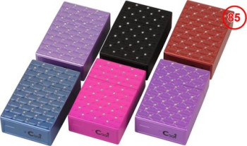 COOL Box "Pop up" třpytivé kamínky/metalické různé barvy, 85 mm