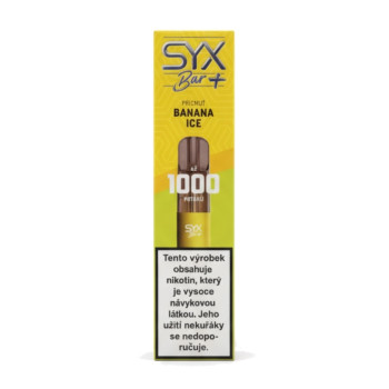 E-Cigareta SYX Bar Banana Ice 16,5mg