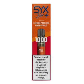 E-Cigareta SYX Bar Lemon Passion Grapefruit 16,5mg