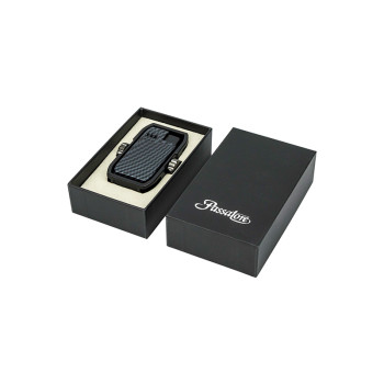 PASSATORE Jet Zigarrenfeuerzeug Duke Carbon Finish/schwarz - 3