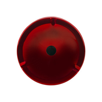 Popelník Zorr z nerezové oceli červený