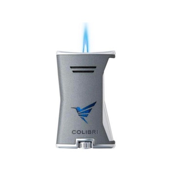 COLIBRI Zapalovač Slim červený/zlatý