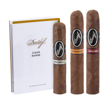 Davidoff Robusto Tubos Selection Black - 3 ks - 3