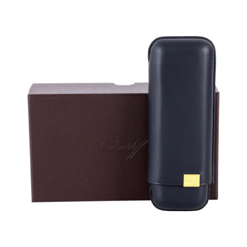 Davidoff pouzdro XL-2 modro/zlatá kůže