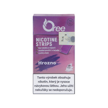 OREE Nicotine strips grapes 1mg