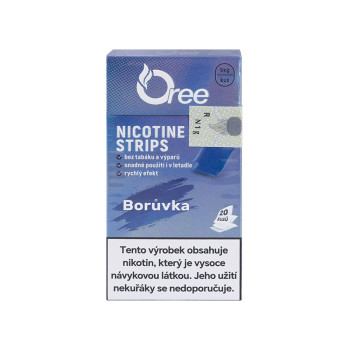 OREE Nicotine strips Borůvka 1mg