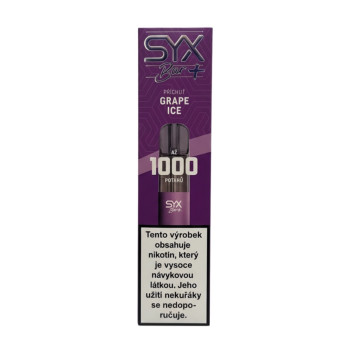 E-Cigareta SYX Bar Grape Ice 16,5mg