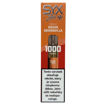 E-Cigareta SYX Bar Guava Granadilla 16,5mg