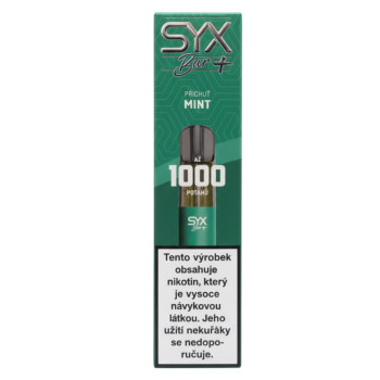 E-Cigareta SYX Bar Mint 16,5mg