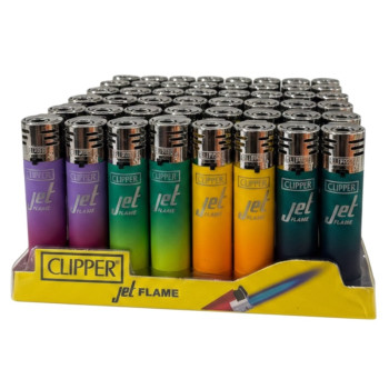 Clipper Tryskový Zapalovač, Kovový Přechod, různé druhy