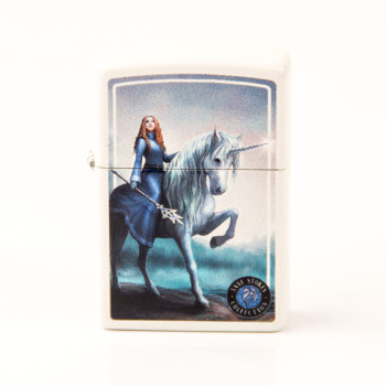 ZIPPO weiß color "Anne Stokes Unicorn" 60004496