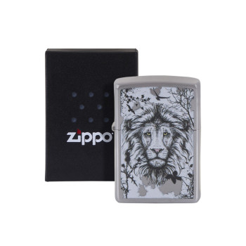 ZIPPO street chrom color"Lin Head"60005717