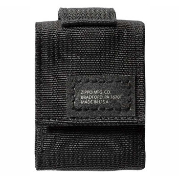 Sada ZIPPO Black Crackle s nylonovým pouzdrem černá 60005678 - 4