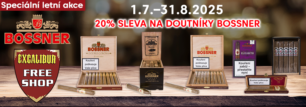 Doutniky Bossner - sleva