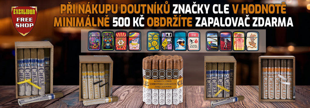 Cle + zapalovac